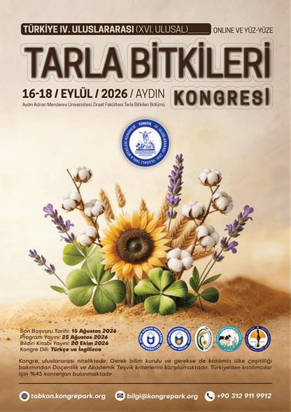 Türkiye IV. Uluslararası (XVI. Ulusal) Tarla Bitkileri Kongresi