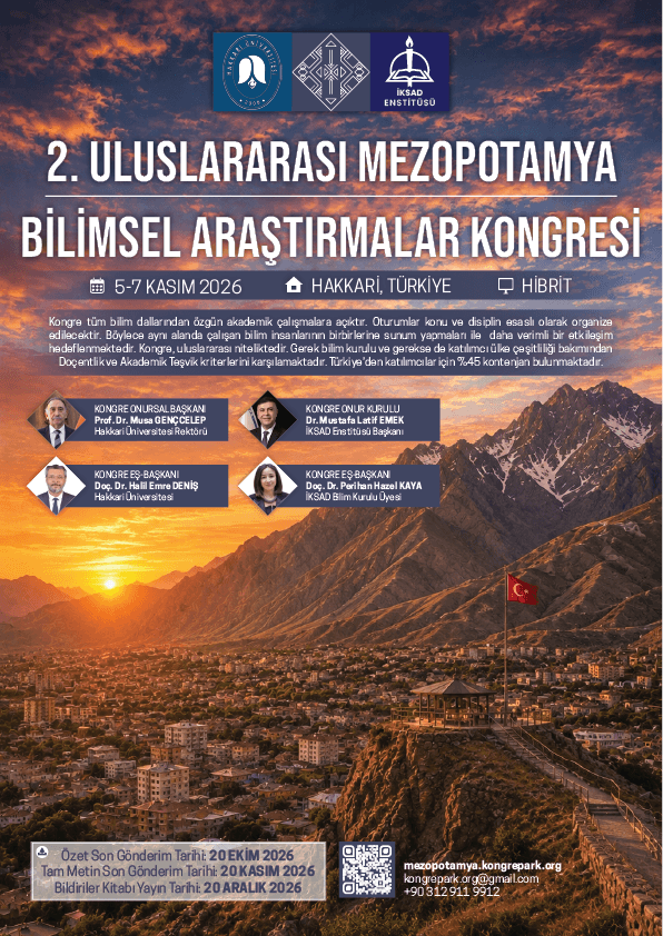 2. Uluslararası Mezopotamya Bilimsel Araştırmalar Kongresi