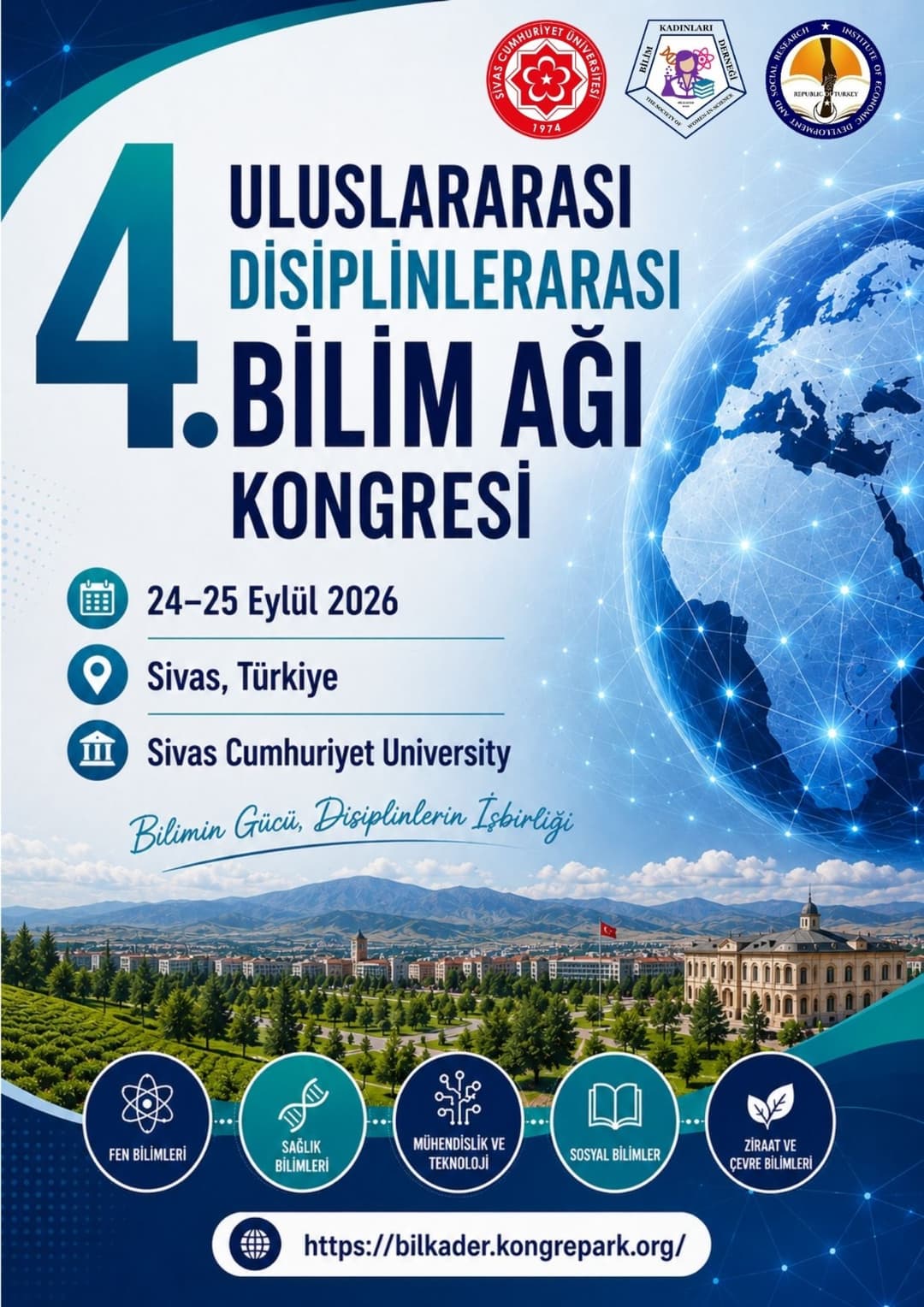 4. Uluslararası Disiplinlerarası Bilim Ağı Kongresi